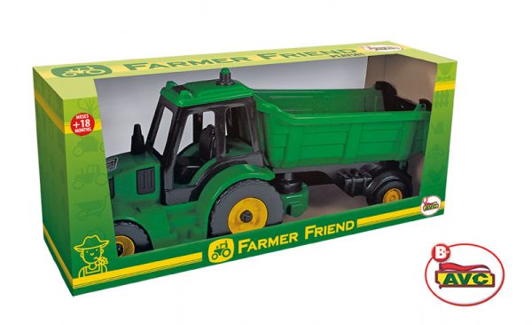 Traktor dhe rimorkio 81 x 22 x 32 cm, AVC