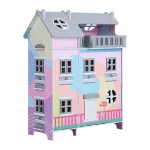 Shtëpi kukullash prej druri Olivia's Little World Sunroom me 3 kate dhe 11 aksesorë