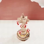 Kulla e parashutëve ROBOTIME - Puzzle druri 3D