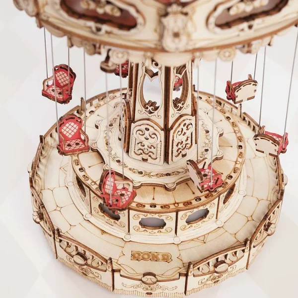 Swing Ride ROBOTIME - Puzzle druri 3D kuti muzikore DIY