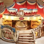 Tilt-A-Whirl – Puzzle druri 3D kuti muzikore DIY