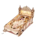 Makinë 3D Pinball puzzle 3D prej druri