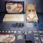 Makinë 3D Pinball puzzle 3D prej druri