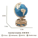 Globe Puzzles druri 3D