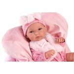 Kukulla Bimbo Girl Doll me jastëk lule, 35cm