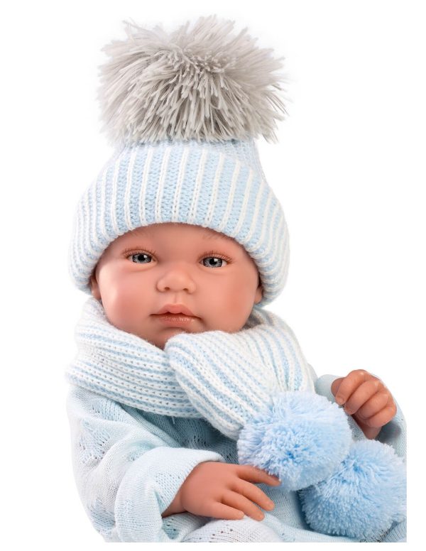 Kukulla Tino Blu e hapur, 43 cm