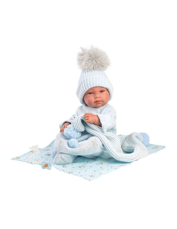 Kukulla Tino Blu e hapur, 43 cm