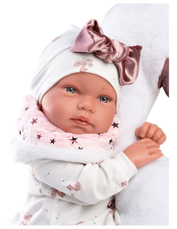 Kukulla Mjellma e porsalindur Tina Crying, 44 cm