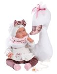 Kukulla Mjellma e porsalindur Tina Crying, 44 cm